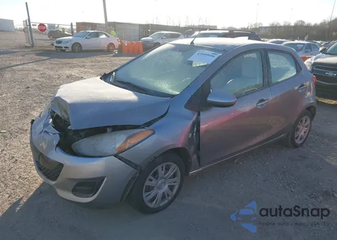 2014 Mazda Mazda2 Sport from USA, damaged, VIN JM1DE1KY3E0177984